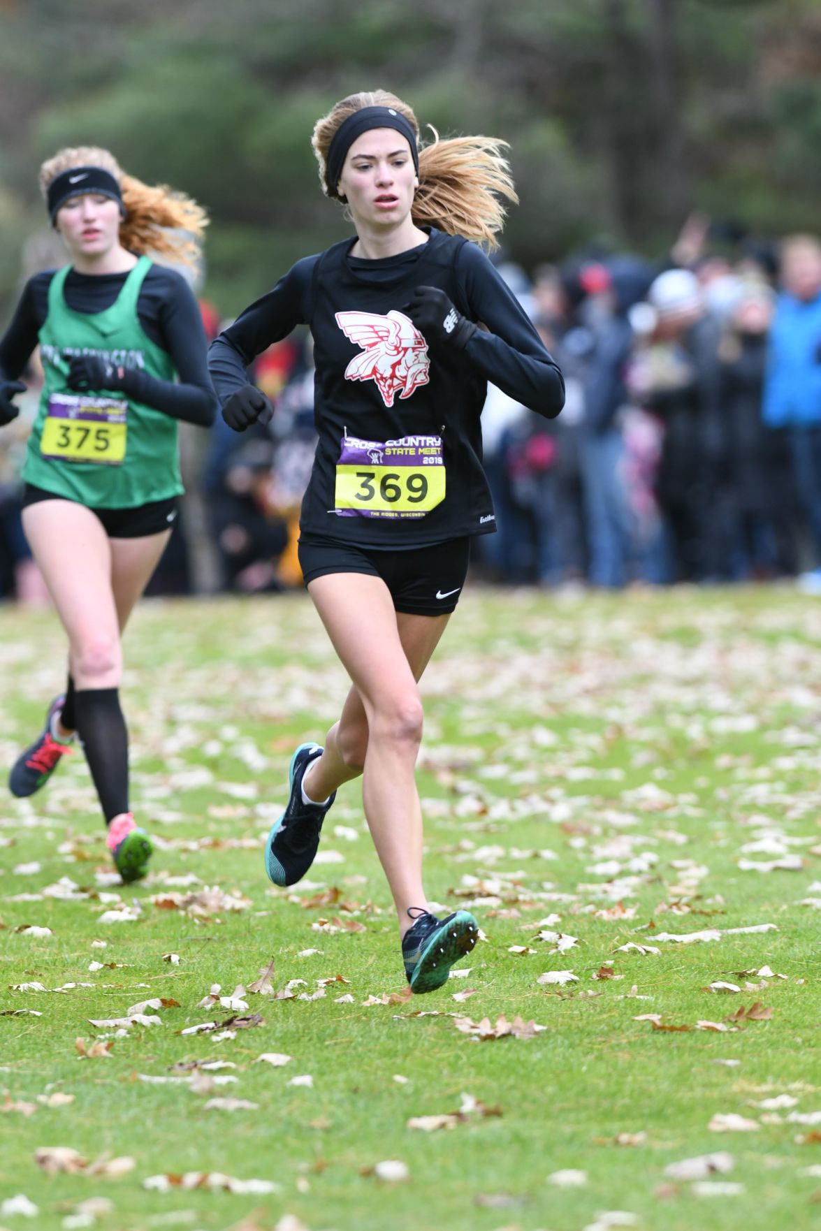 WIAA state cross country photo: Megan Stenner, Mount Horeb